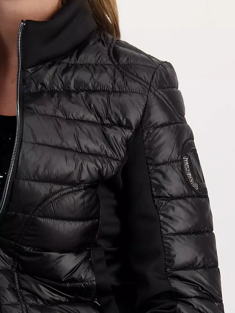 MONARI Steppjacke  schwarz