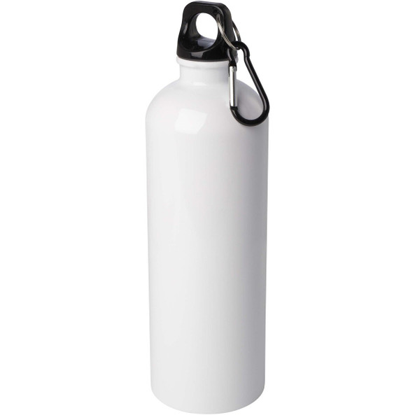 PF Concept 100861 - Bouteille d'eau Oregon de 750 ml simple paroi en acier recyclé certifié RCS avec mousqueton