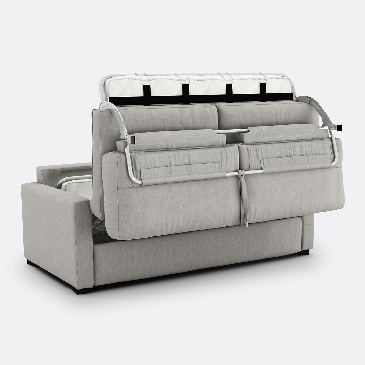 LA REDOUTE INTERIORS<br>Sofá cama algodão/linho, Bultex, Timor