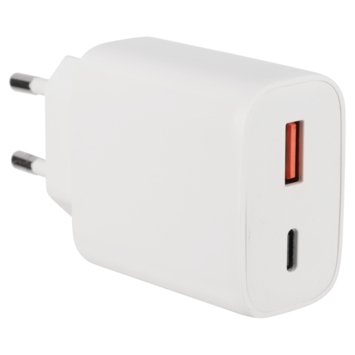 Q-Link stekkers 230V 2 USB zwart