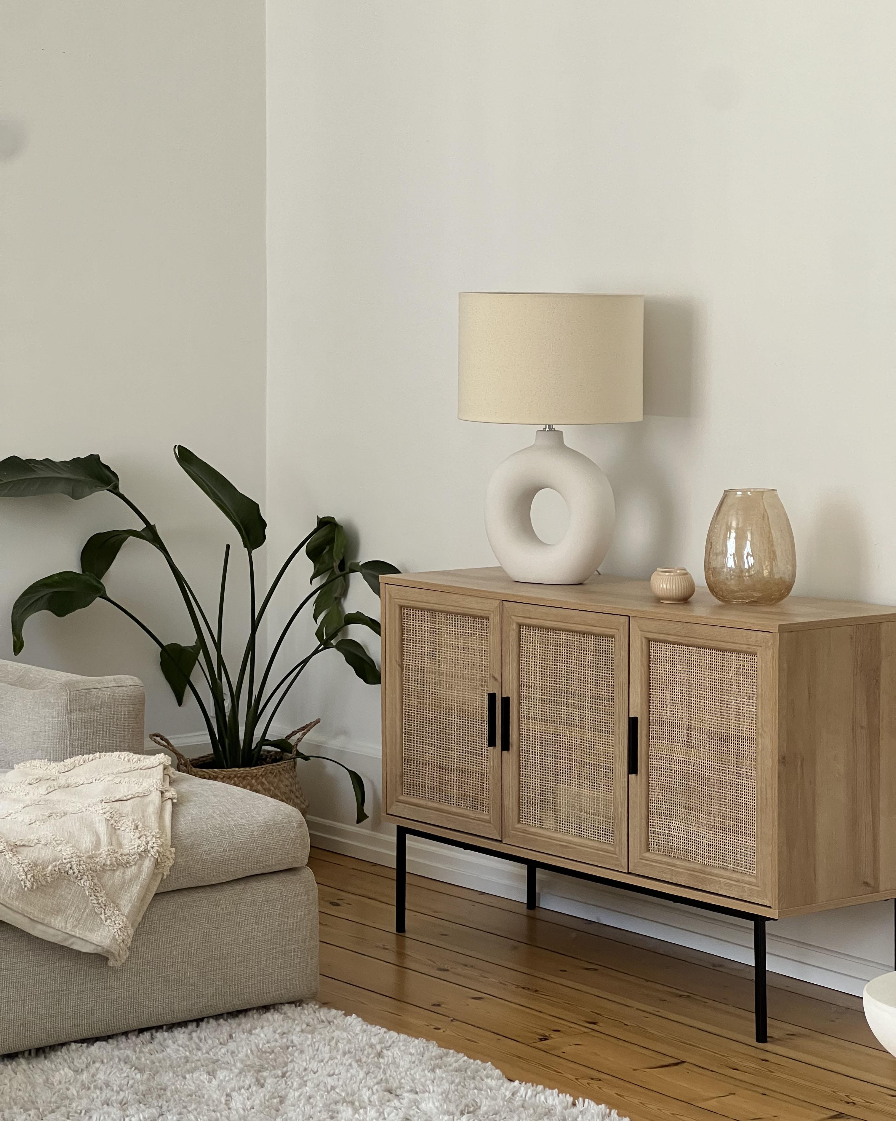 Tafellamp VENTA Keramiek Wit