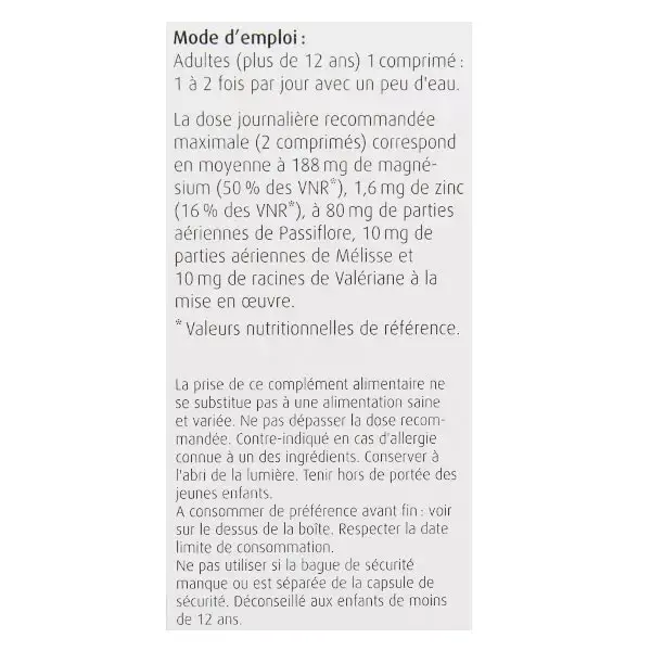A.Vogel Equilibre Emotionnel Stress Control 30 comprimés