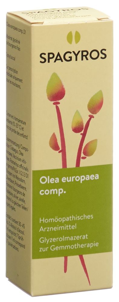 Spagyros Olea europaea Glyc Maz 1 D Spr 30 ml