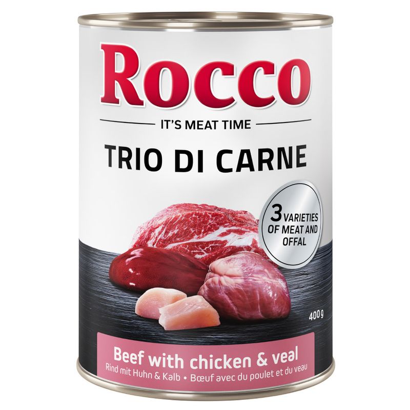 Rocco Classic Trio de viandes 6 x 400 g