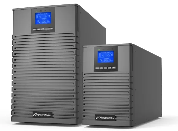 PowerWalker VFI 1000 ICT IoT, Dobbeltkonvertering (online), 1 kVA, 1000 W, Ren sinus, 160 V, 300 V