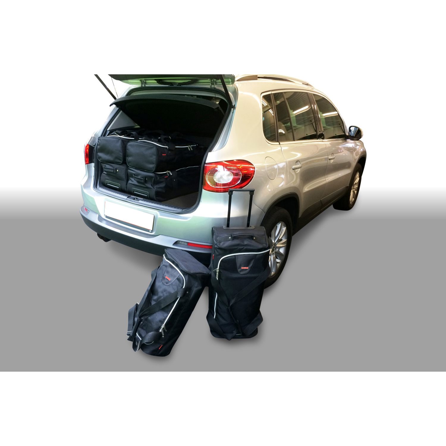 Car-Bags Volkswagen Tiguan (5N) 2007-2015 Laadvloer Hoog