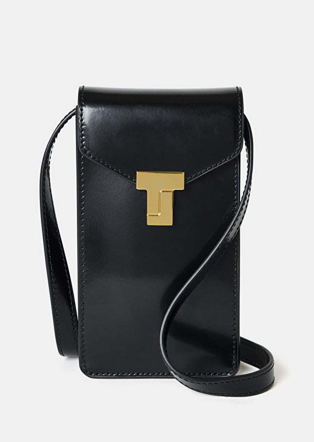 Pochette 8 Bisnoire en cuir