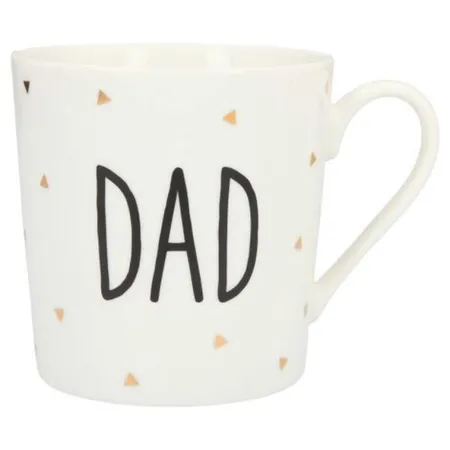 Depesche Porzellan Becher mit Sprüchen - Dad