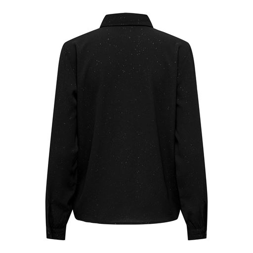 JDY Brooke Foil Skjorte, Sort, S