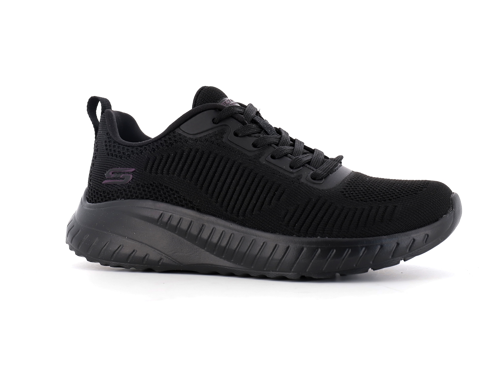 Skechers-BOBS SQUAD CHAOS FACE OFF Matières combinées Noir