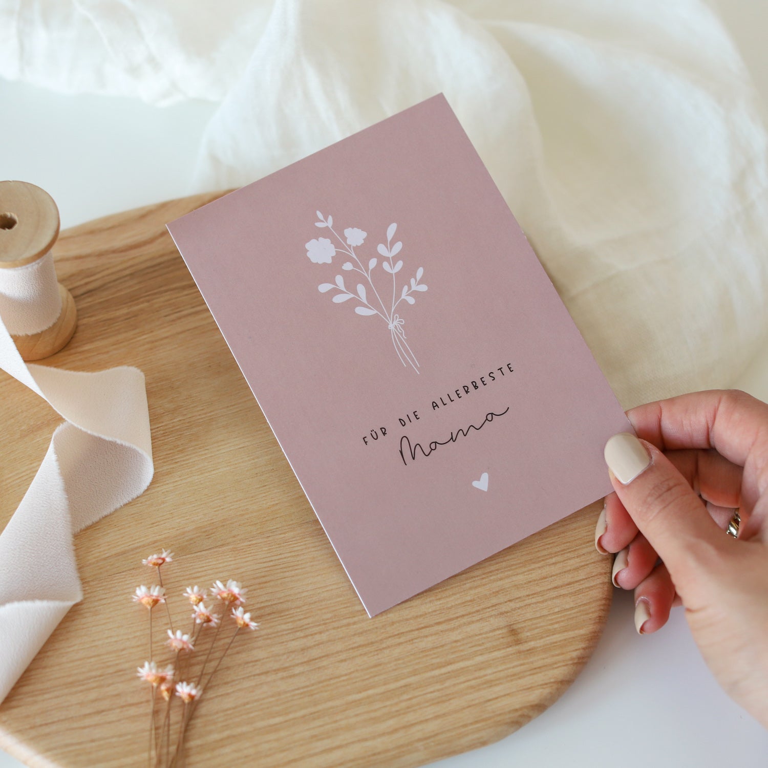 Postkarte „Allerbeste Mama