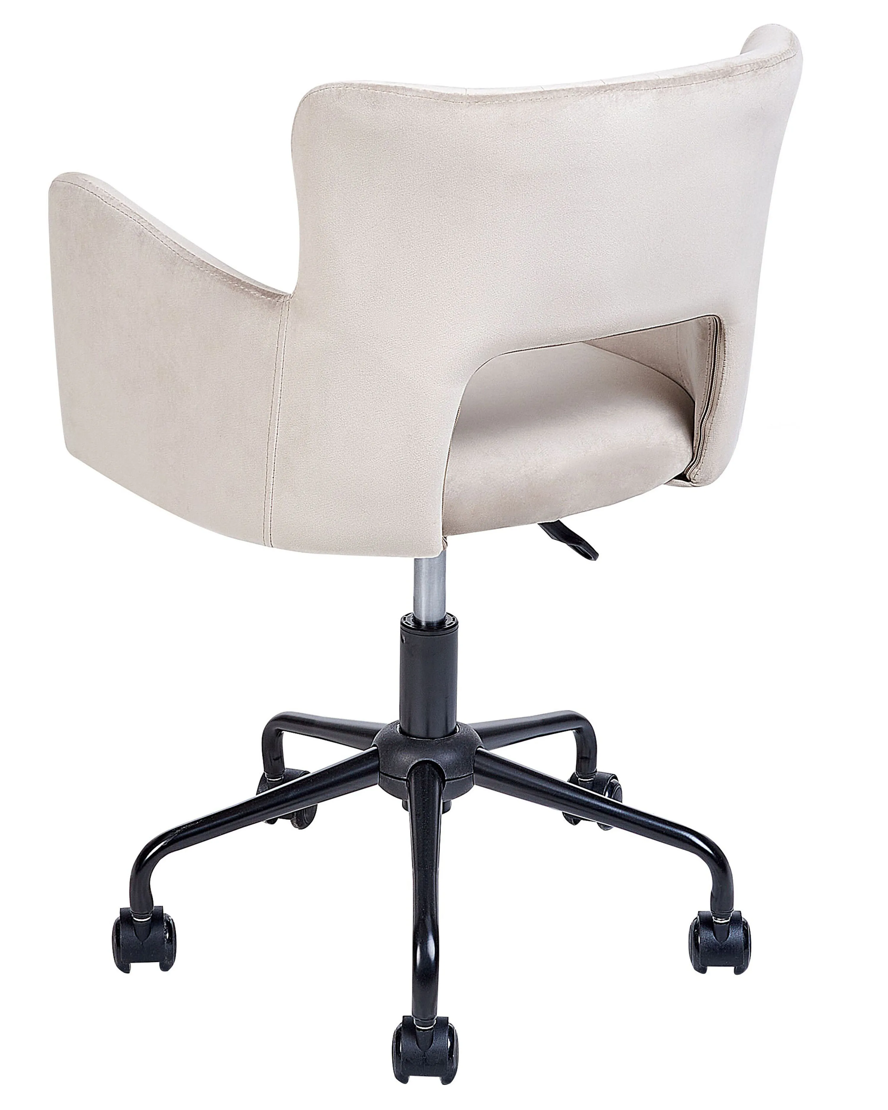 Bureaustoel SANILAC II Fluweel Taupe