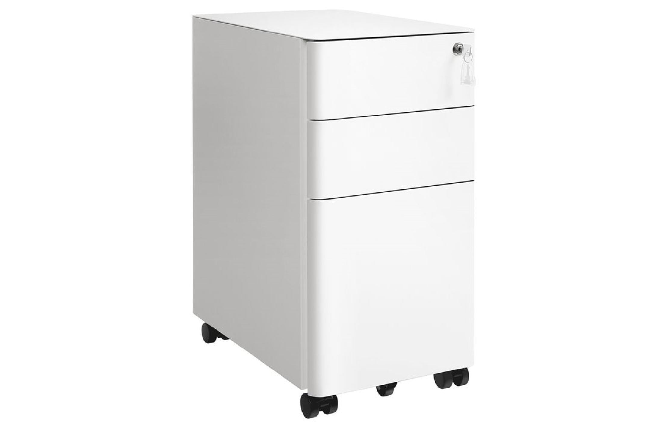 SONGMICS Rollcontainer »OFC030W01 Weiss«