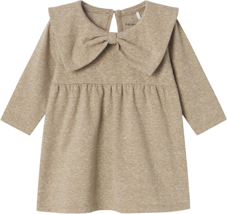 Name It NBFROSSIA LS DRESS Weathered teak
