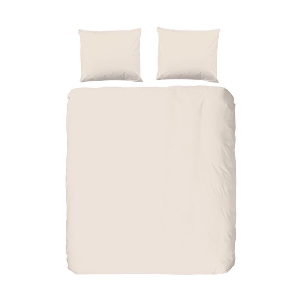 Muller Textiel Good Morning Cotton Dekbedovertrek Light Grey 200 x 220 cm