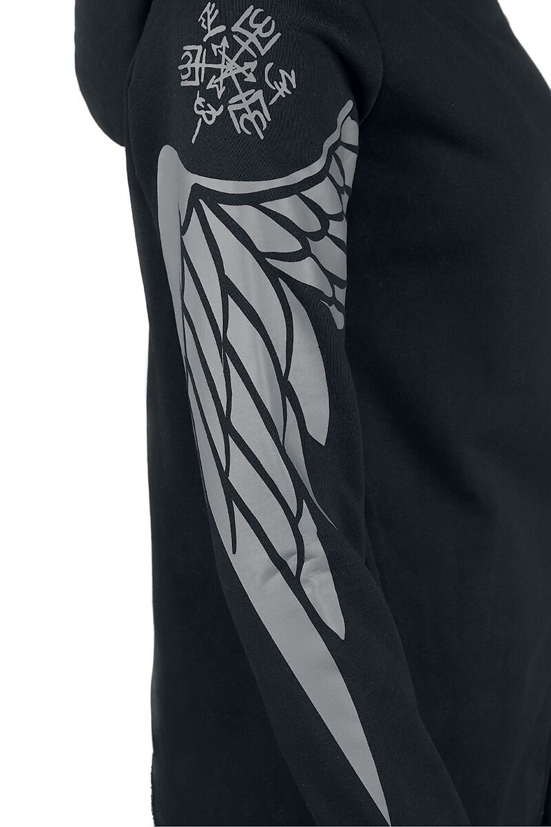 Ailes | Supernatural Sweat-shirt zippé à capuche