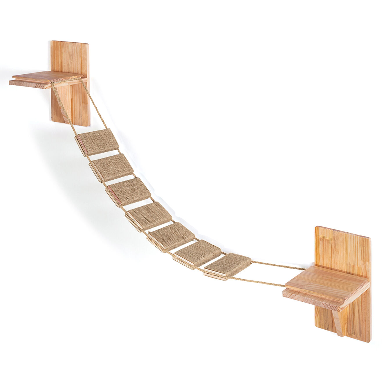 Pratik Garden Escalier Mural pour Chat bois