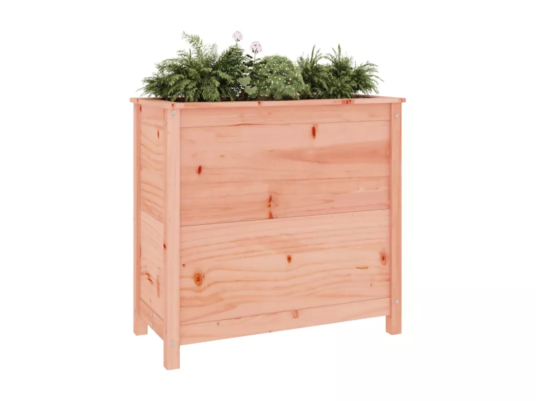 Jardinière 82,5x40x78 cm bois massif douglas