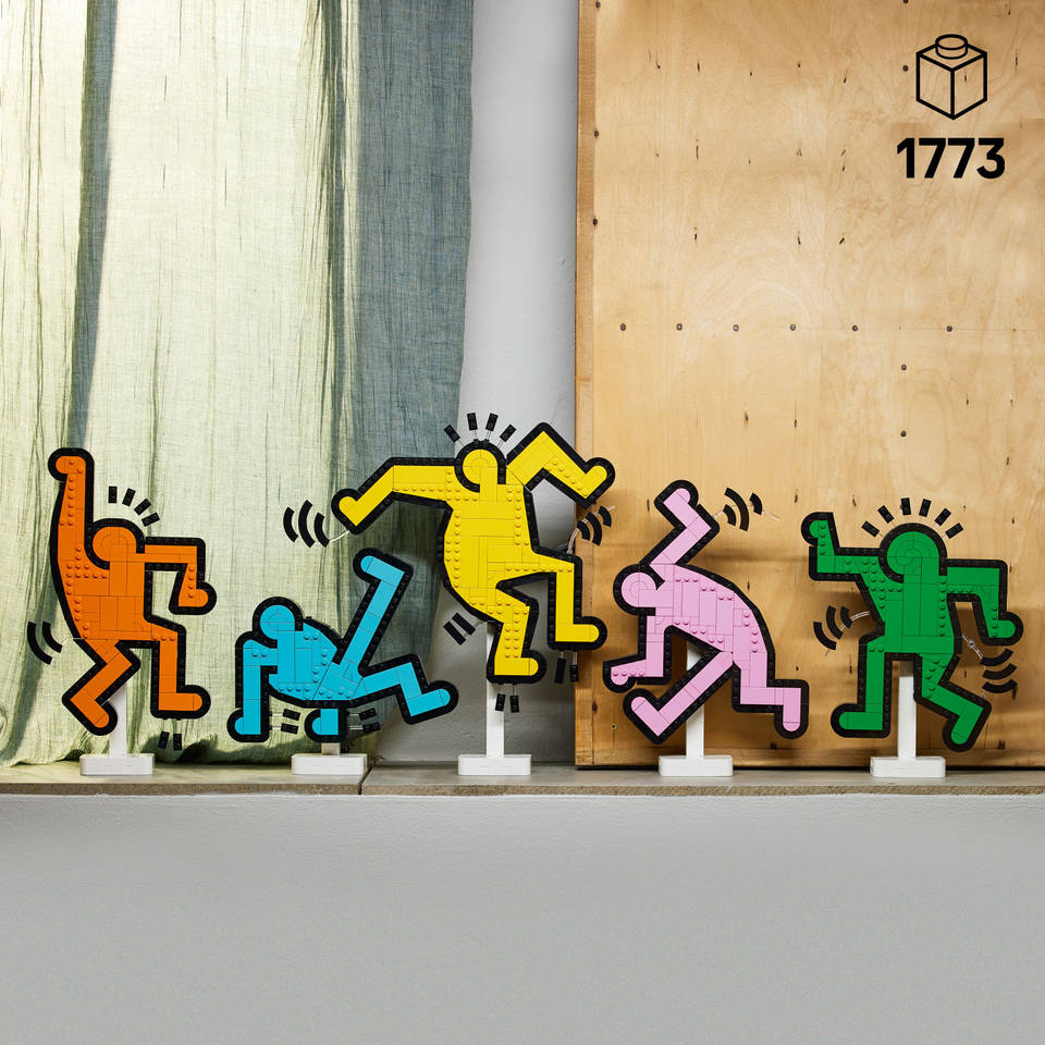 LEGO Art Keith Haring - Dansende figuren 31216