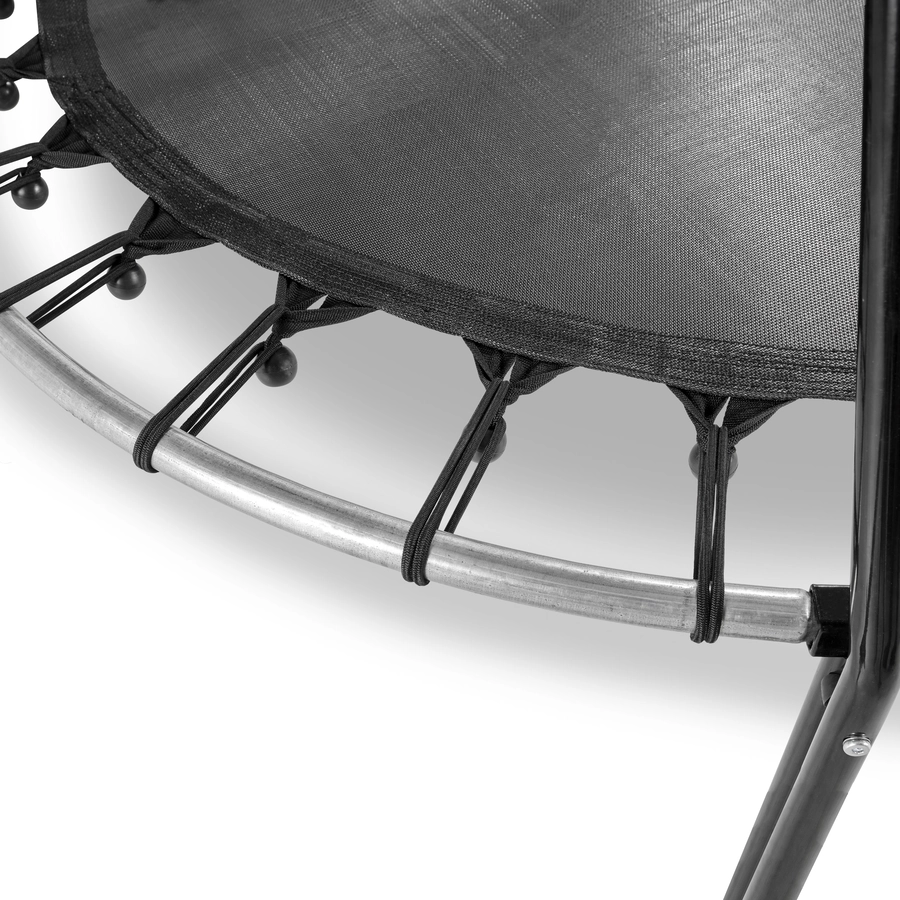 EXIT Tiggy junior Trampolin mit Griffstange ø140 cm, schwarzgrün