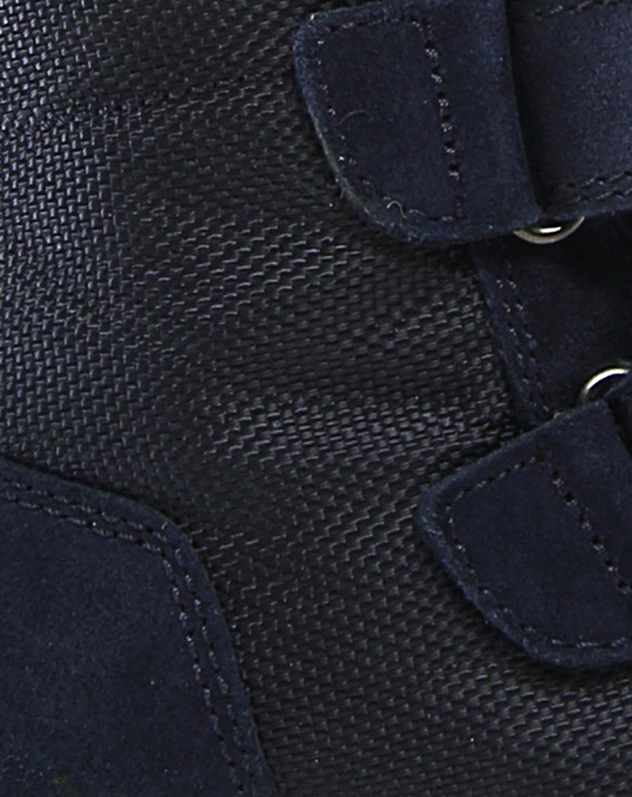 Lauflern-Stiefel GEMINAE gefüttert in navy