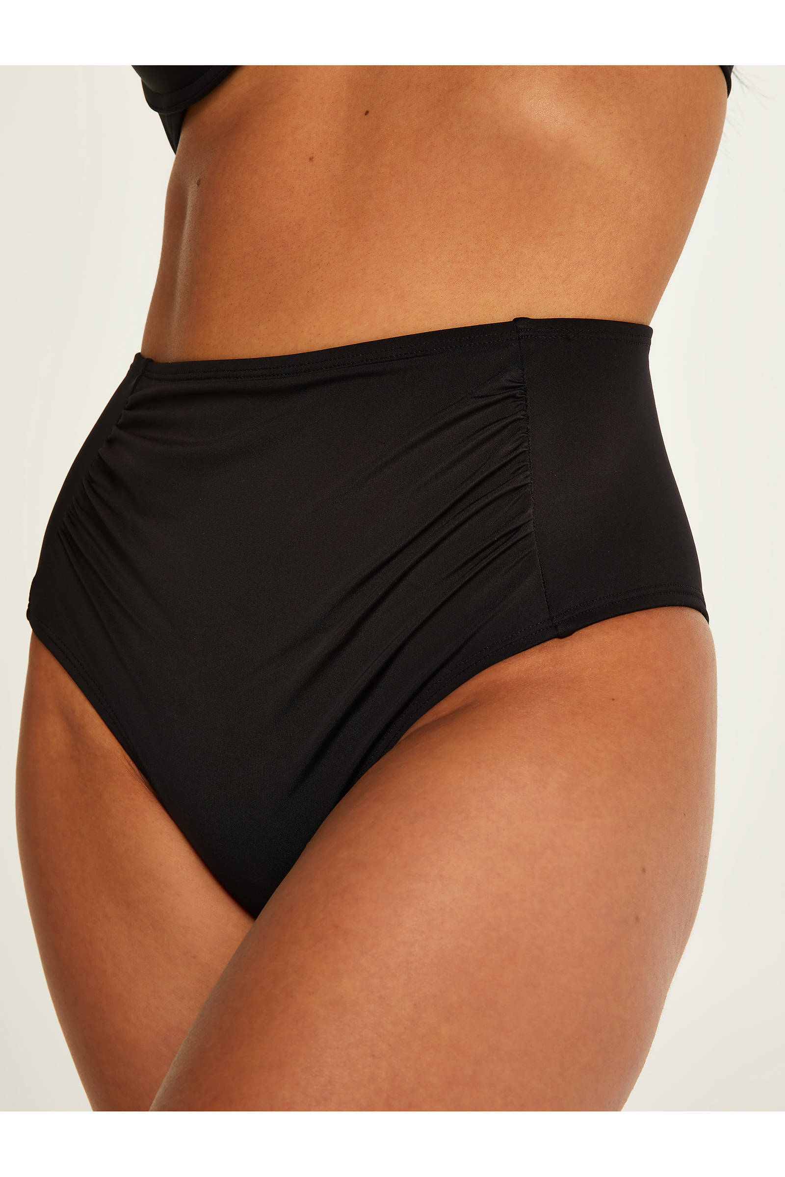 Hunkemöller high waist bikinibroekje Luxe zwart
