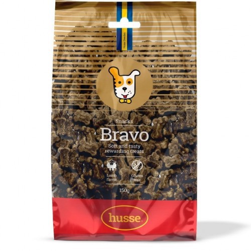 Petiscos para cães Husse Bravo com sabor de cordeiro