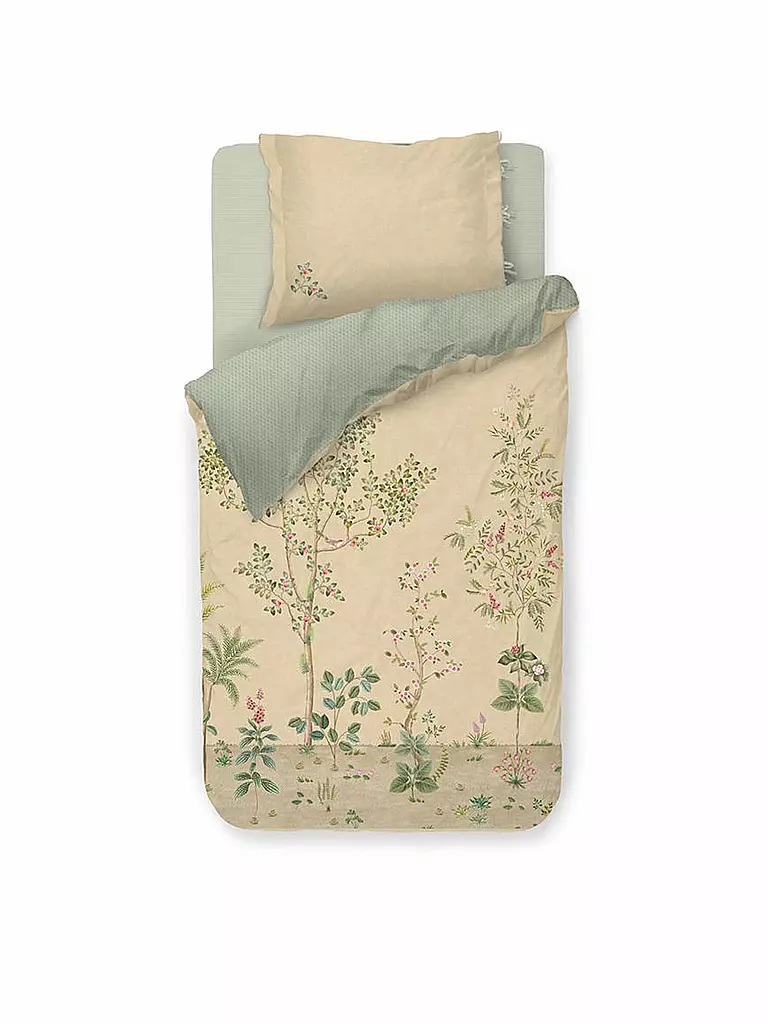 PIP STUDIO Perkal Bettwäsche FATA MORGANA 70x90cm/140x200cm Sand beige
