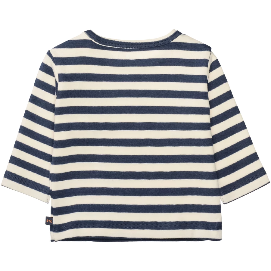 Staccato Shirt indigo gestreift
