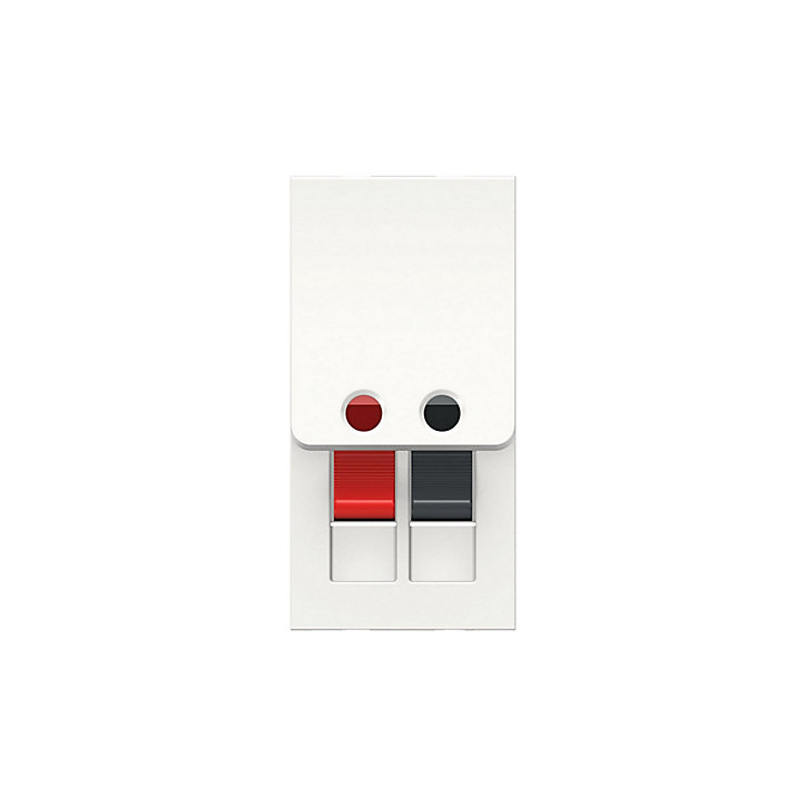 Mécanisme prise haut-parleur 1 module Schneider Electric Unica Pro blanc