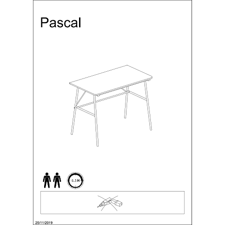 Pasadena skrivebord
