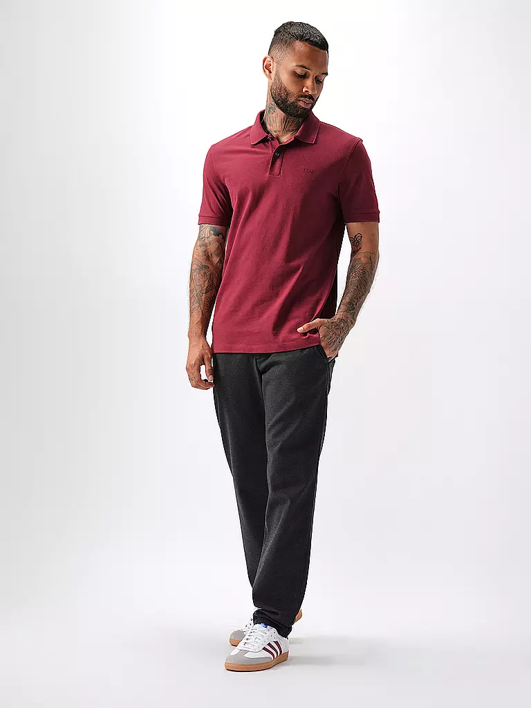 BOSS Poloshirt Regular Fit PALLAS rot
