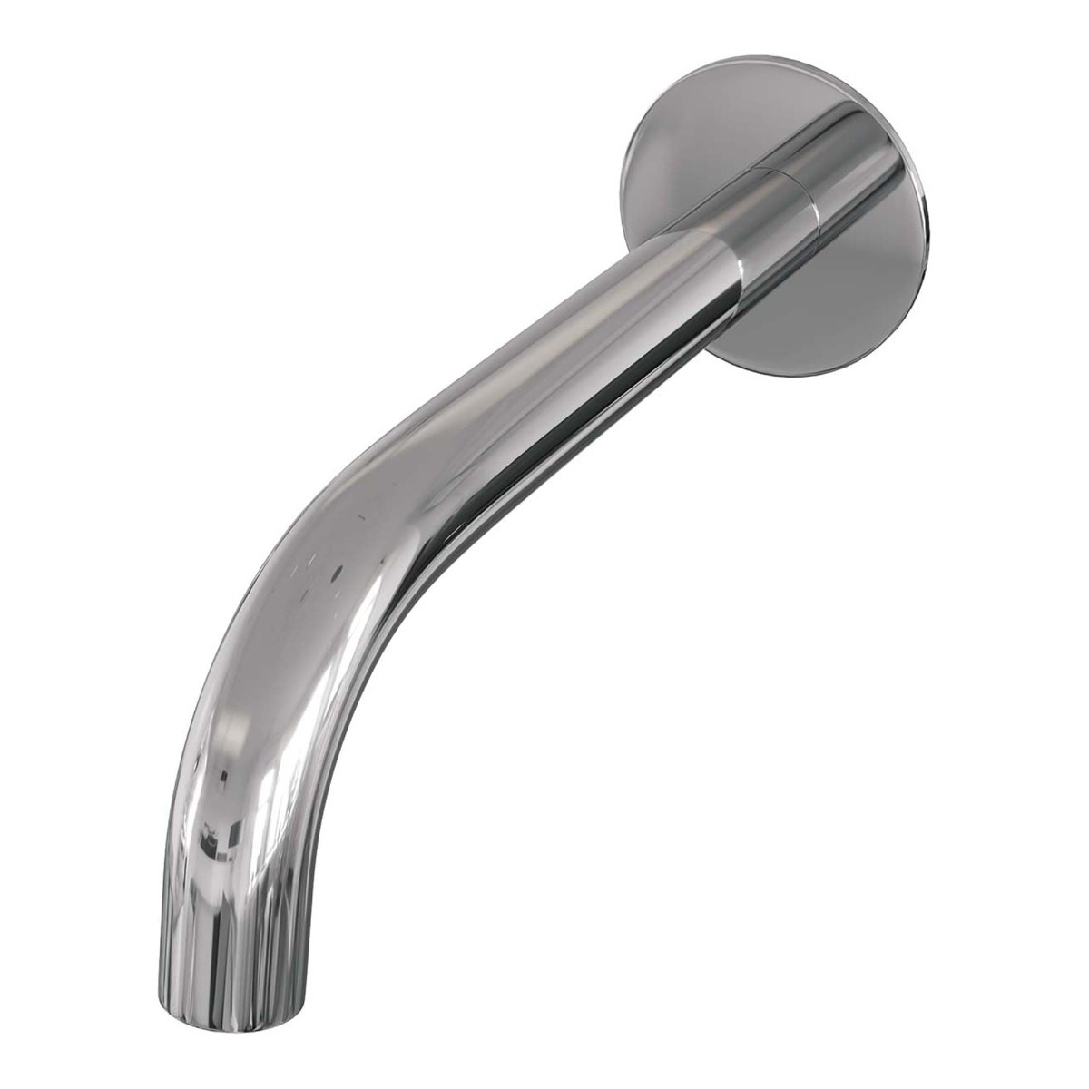Brauer Chrome Edition thermostatische inbouw badkraan met uitloop en staafhanddouche set 3 chroom