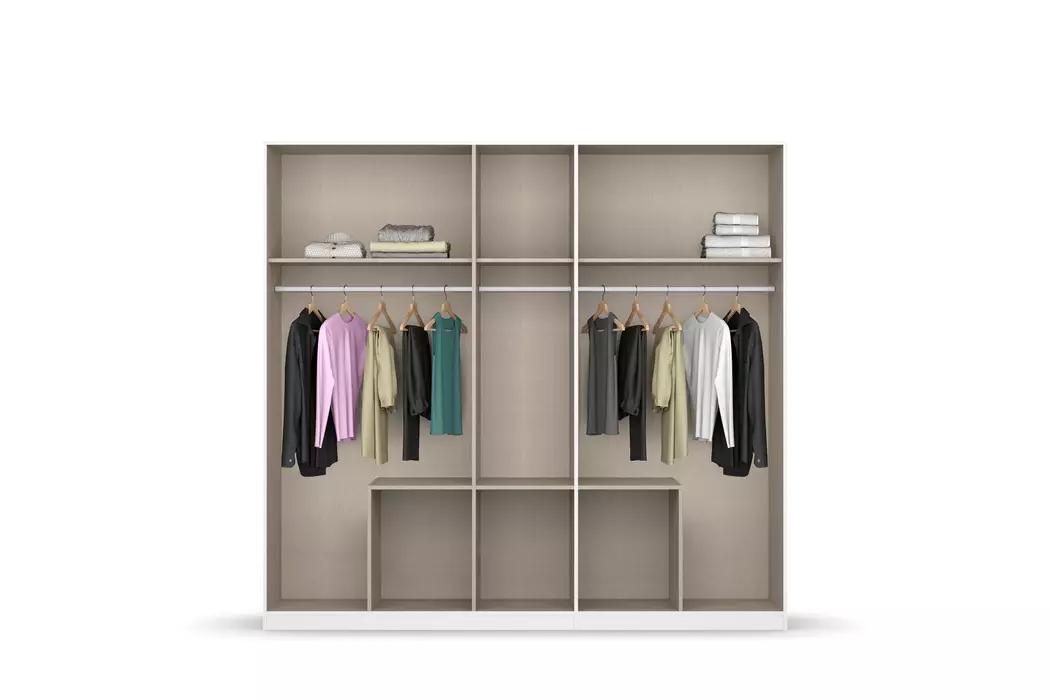 Kleiderschrank Mainz 226 x 210 cm