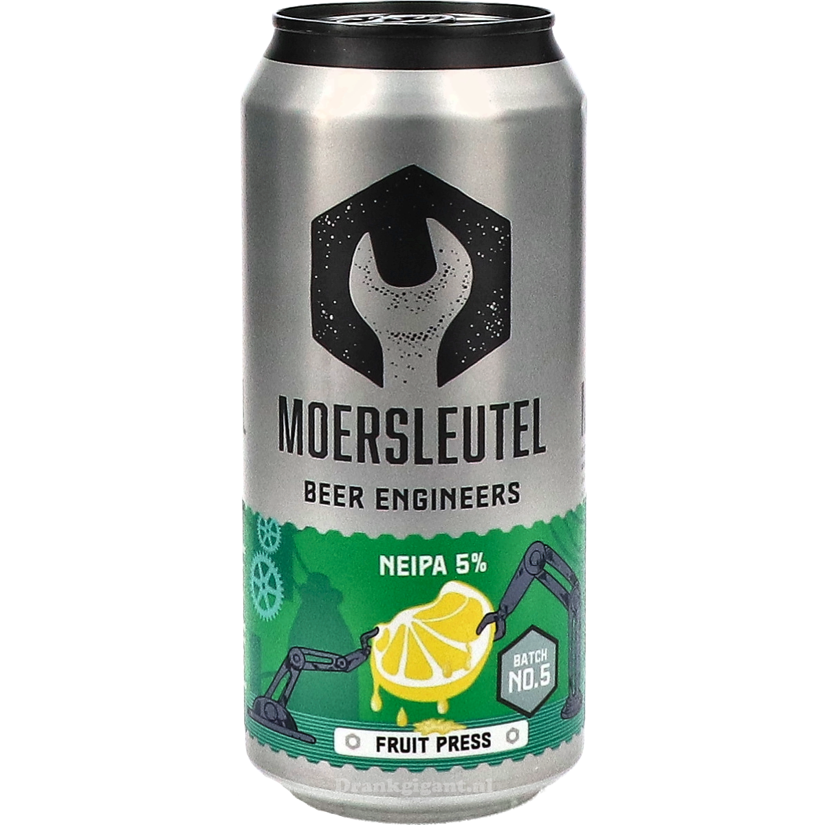 De Moersleutel Fruit Press Batch No.5 NEIPA 44 cl