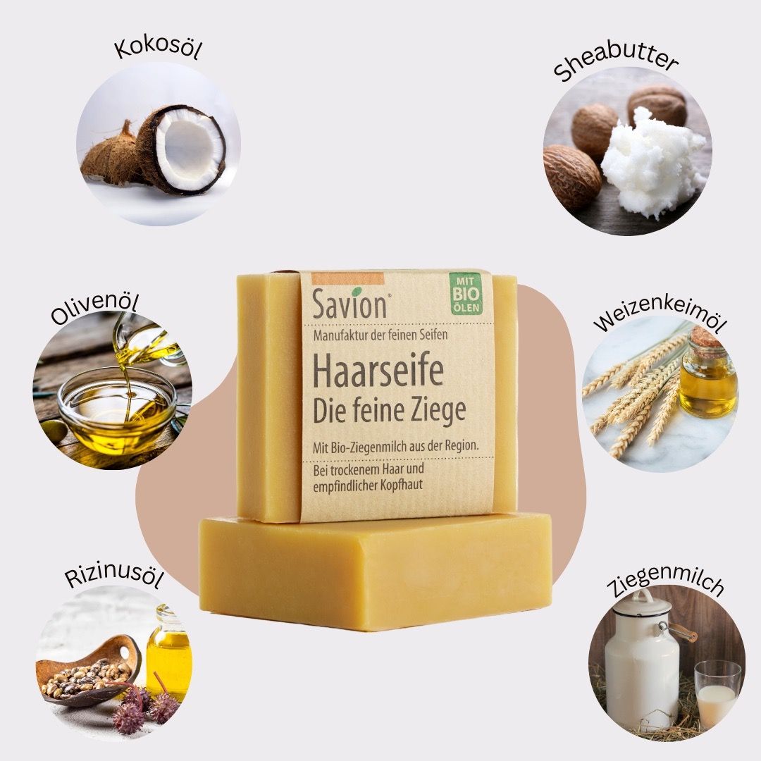 Savion Haarseife Ziegenmilch
