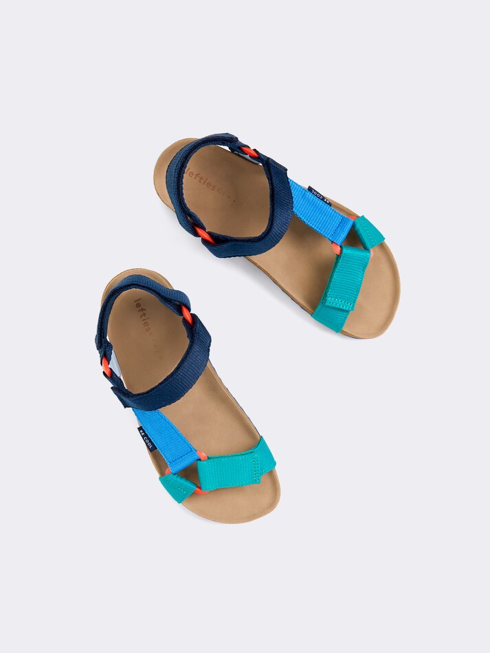 Sandália confortável - Multicolorida
