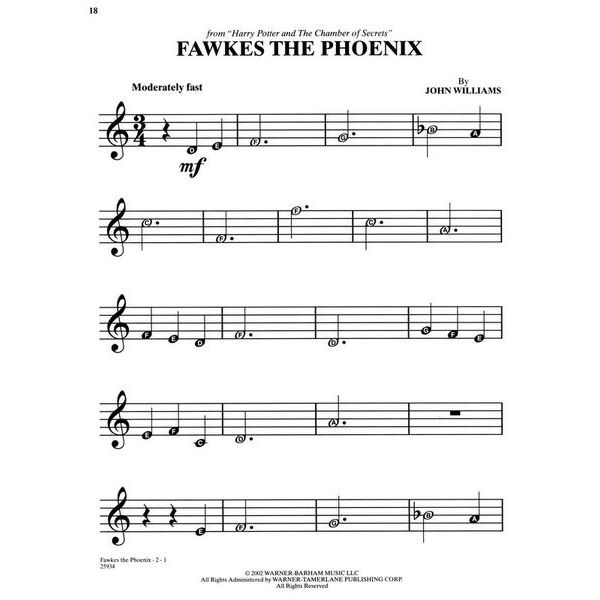 Alfred Music Publishing Harry Potter for Recorder