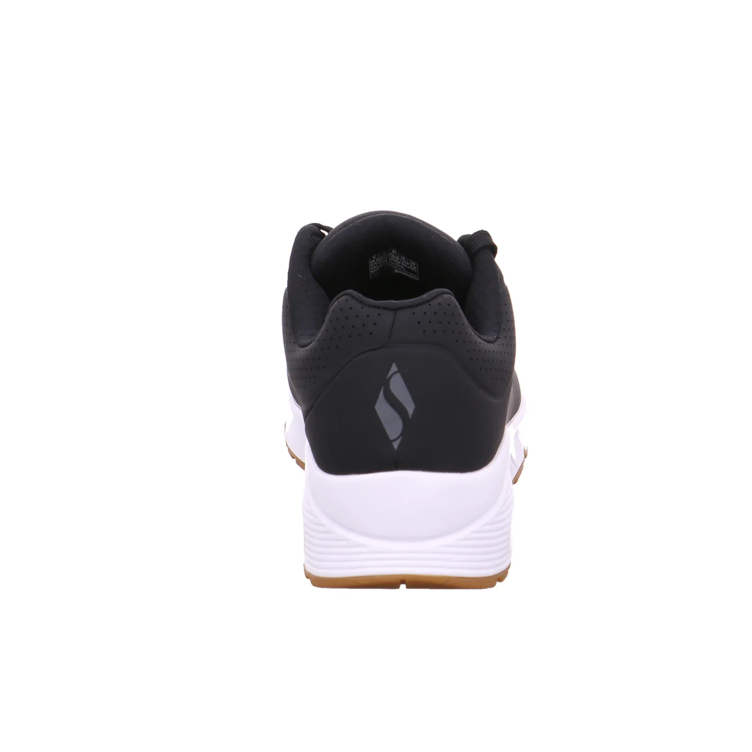 SKECHERS Halbschuhe Sneaker Schwarz Synthetik