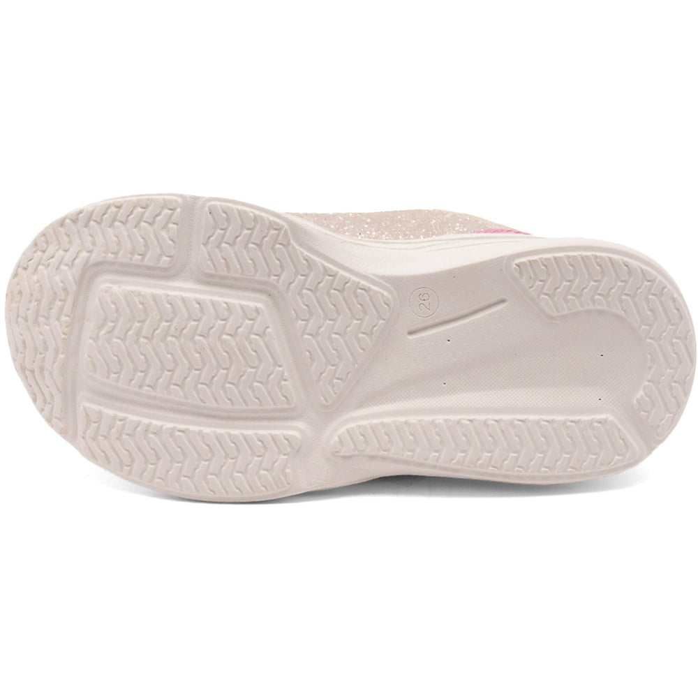Køb Bisgaard Blush Glitter Yuki Glitter Velcro Sko