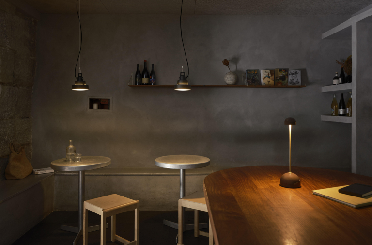 Marset Plaff-on! S16 hanglamp LED Ø16 buiten IP65 zwart/wit