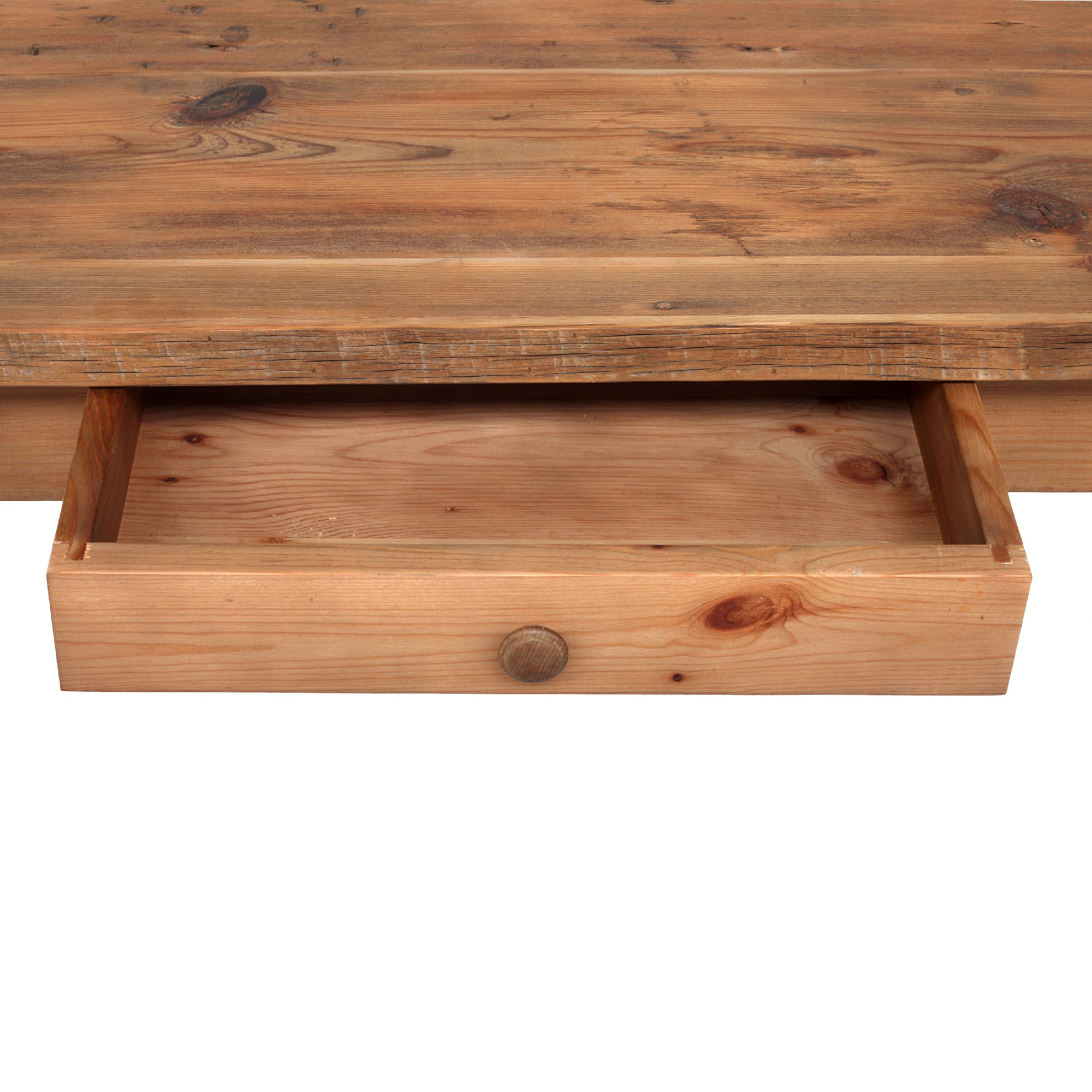 Esstisch 'Derek' Pinie antik, natur, B 160 cm, L 90 cm, H 76 cm von fischer's lagerhaus