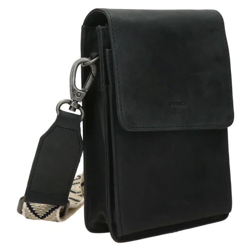 DSTRCT Alligator Creek Telefoontasje Black