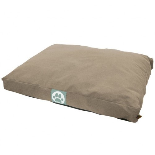 Cama de lona bege para cães