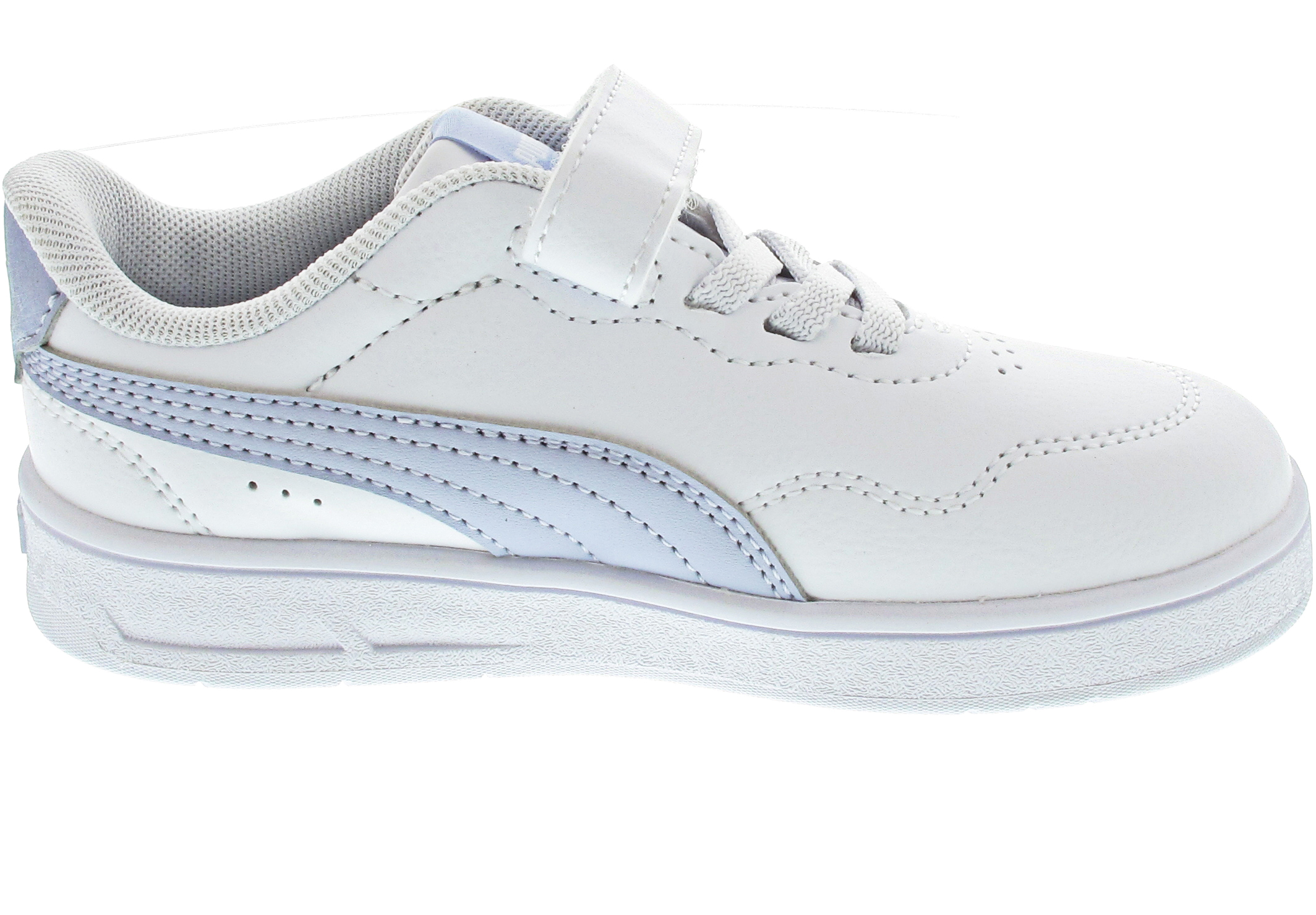 Puma Court Lally AC  Inf Klettlauflernschuh weiss