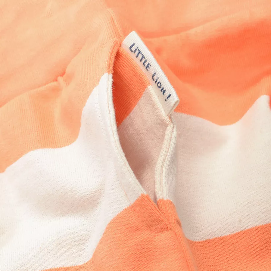 Staccato Sweatbermudas orange gestreift