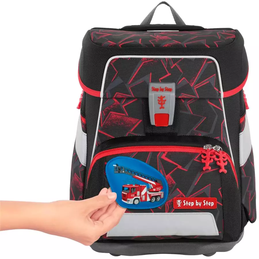 Step by Zubehör Magic Mags Flash zum Wechsel der Applikationen Fire Engine Buzz