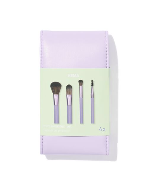 mini kit de pinceaux de maquillage