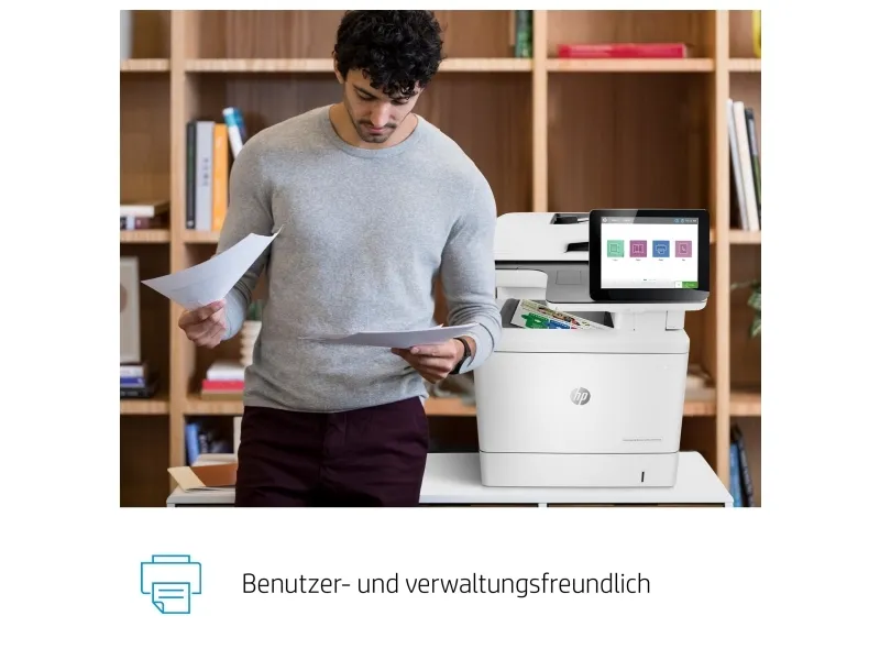HP LaserJet Enterprise Flow MFP M578c - Multifunktionsprinter - farve - laser - Legal (216 x 356 mm) (original) - A4/Legal (medie) - op til 38 spm (kopiering) - op til 38 spm (udskriver) - 650 ark - 33.6 Kbps - USB 2.0, Gigabit LAN, USB 2.0 vært