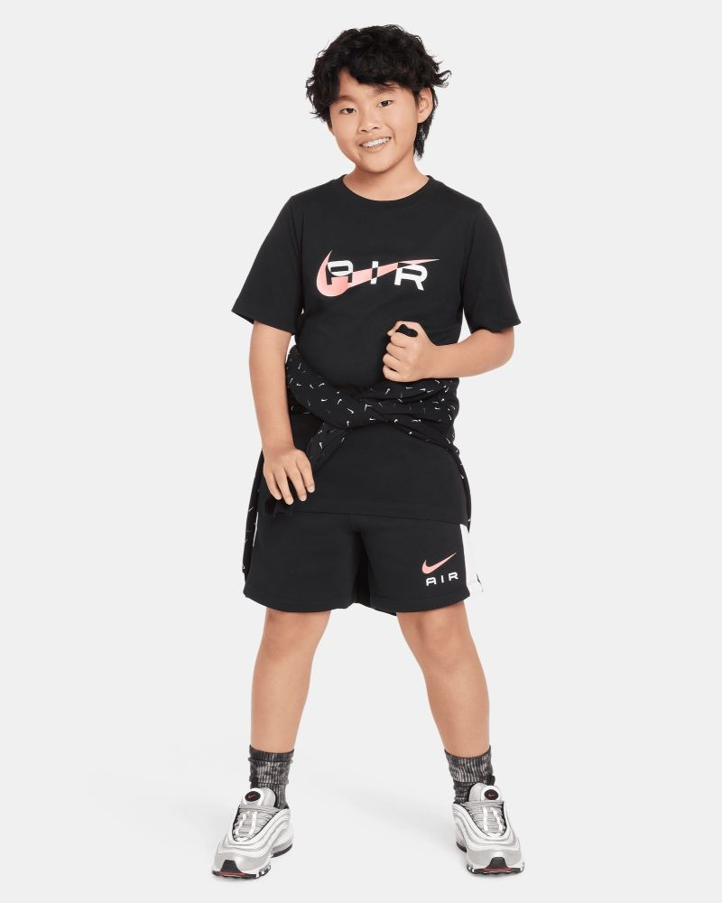 T-shirt Nike Air Noir & Rose pour enfant